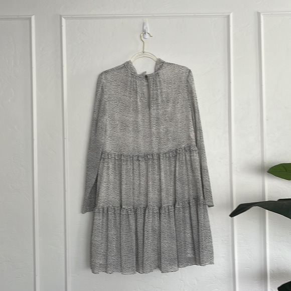 Ted Baker London Chiffon Phenia Dress XL Lpng Sleeve EUC - Picture 6 of 9